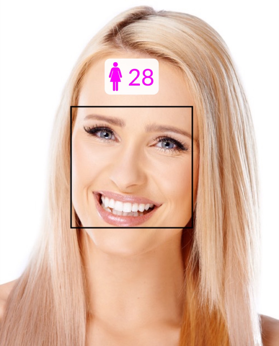 Estimate my Age result example